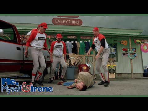 Hank Gets Beat Up By Baseball Players - Me Myself and Irene