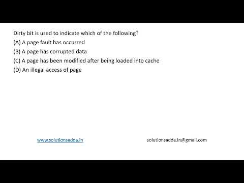 ISRO 2014 | OS | PAGE FAULT | DIRTY BIT |ISRO TEST SERIES | SOLUTIONS ADDA | EXPLAINED BY ISRO AIR-1