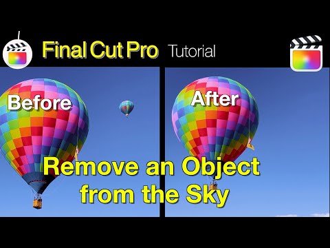 Remove an Object from video - Final Cut Pro 10.6