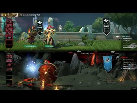 [EN] Team Secret vs Elephant - Dota 2 The International 2021 - Group Stage Day 2