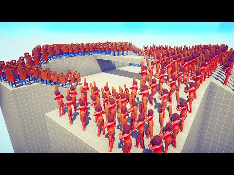 50x vs 50x MELEE UNITS -TOURNAMENT#10 | TABS - Totally Accurate Battle Simulator