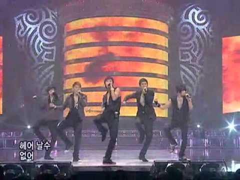 TVXQ - MIROTIC (동방신기-주문) @SBS Inkigayo 인기가요20081019