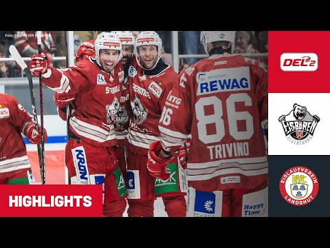 DEL2: Eisbären Regensburg vs. EV Landshut | Highlights