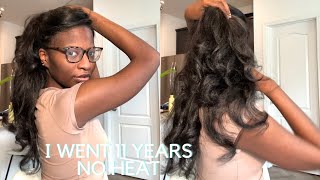 Why I changed my mind after saying I would NEVER straighten my hair