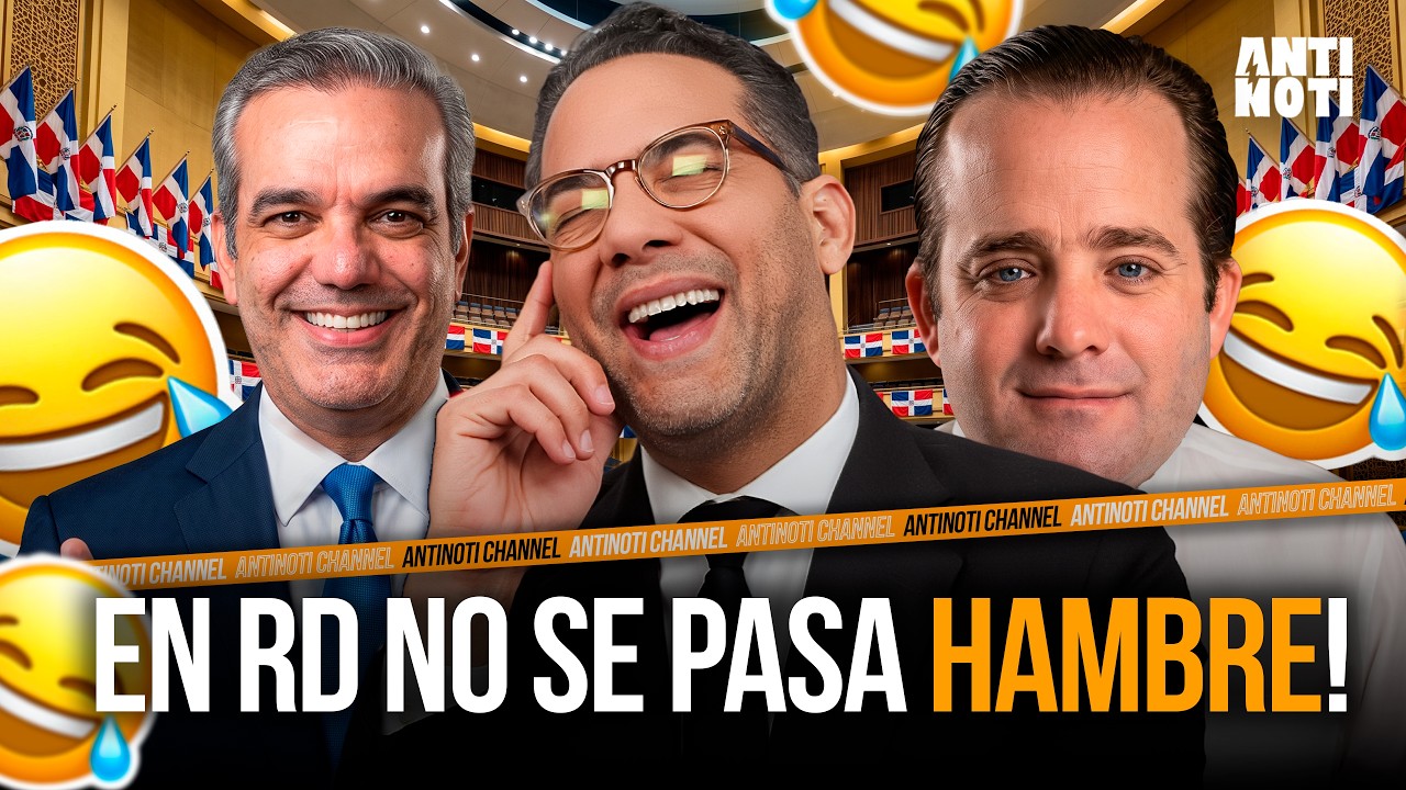ABINADER CONFIRMA EL FIN DE LA POBREZA EN RD ¡NO SE PASA HAMBRE! | El Anti Noti