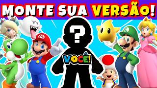 🍄⭐ MONTE SEU PERSONAGEM SURPRESA DE SUPER MARIO BROS 🍄⭐ Mario, Luigi e Princesa Peach 🔥