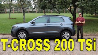 Avaliação: Volkswagen T-Cross 200 TSI manual 2021