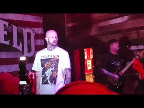 BEING AS AN OCEAN - Death's great black wing scrapes the air live