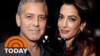 George Clooney And Amal Clooney Receive Well-Wishes After Birth Of Twins | TODAY