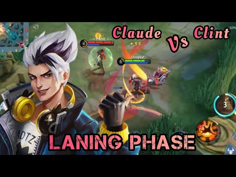 TIPS LANING GOLD LANE AUTO MENANG LEVEL DI EARLY | CLAUDE GAMEPLAY - MLBB