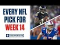 Brady Quinn and Pete Prisco make EVERY WEEK 14 NFL Pick | CBS Sports HQ