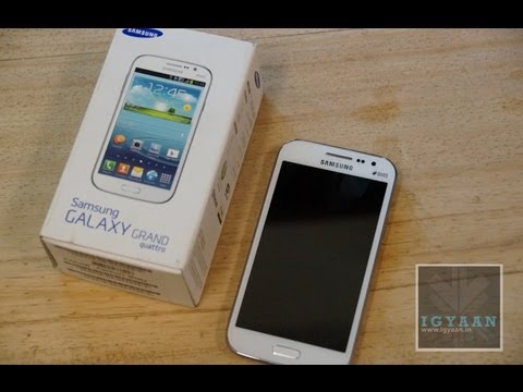 Samsung Galaxy Grand Quattro  / Galaxy Win i8552 Unboxing and Hands on Review - iGyaan