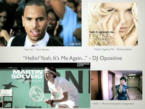 Hello? Yeah, it's me again... Chris Brown vs. Martin Solveig w. Dragonette vs. Britney Spears Mashup