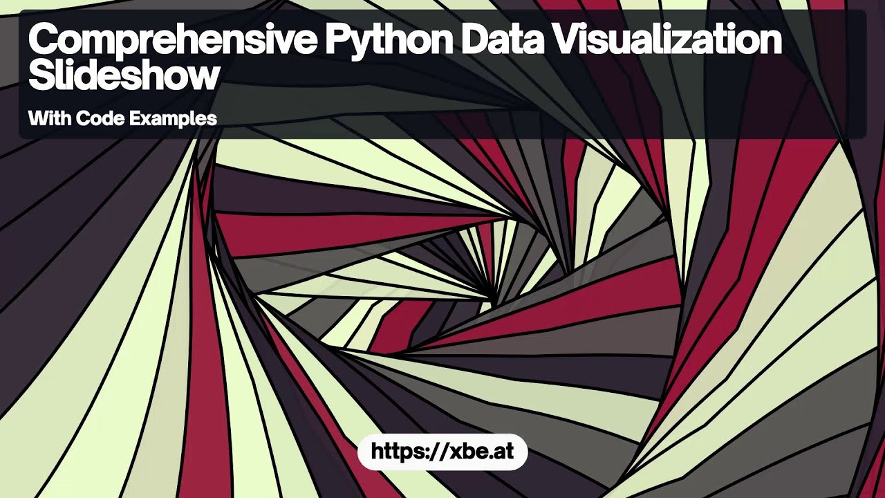 Comprehensive Python Data Visualization Slideshow