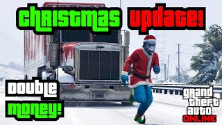 Download lagu GTA 5 - CHRISTMAS UPDATE! | FREE Car & Heli | DOUBLE MONEY - Event Week Preview | Discounts & More! mp3 Download lagu GTA 5 - CHRISTMAS UPDATE! | FREE Car & Heli | DOUBLE MONEY - Event Week Preview | Discounts & More! mp3