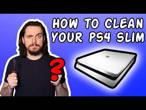 How to Clean a PS4 Slim