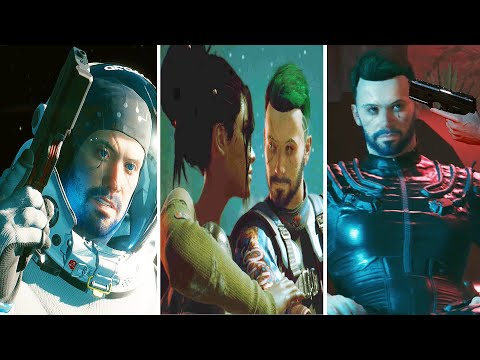 Cyberpunk 2077 - ALL ENDINGS (Good Ending, Bad Ending & Best Ending)