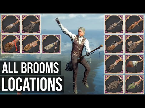 Hogwarts Legacy - Tutte le posizioni delle scope (Come sbloccare tutte le scope in Hogwarts Legacy)