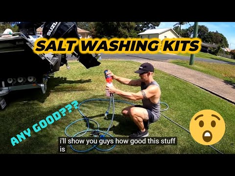 Does SALTY CAPTAIN, SALT AWAY, STARBRITE actually WORK??? We try SALTY CAPTAIN on the BARCRUSHER!!!