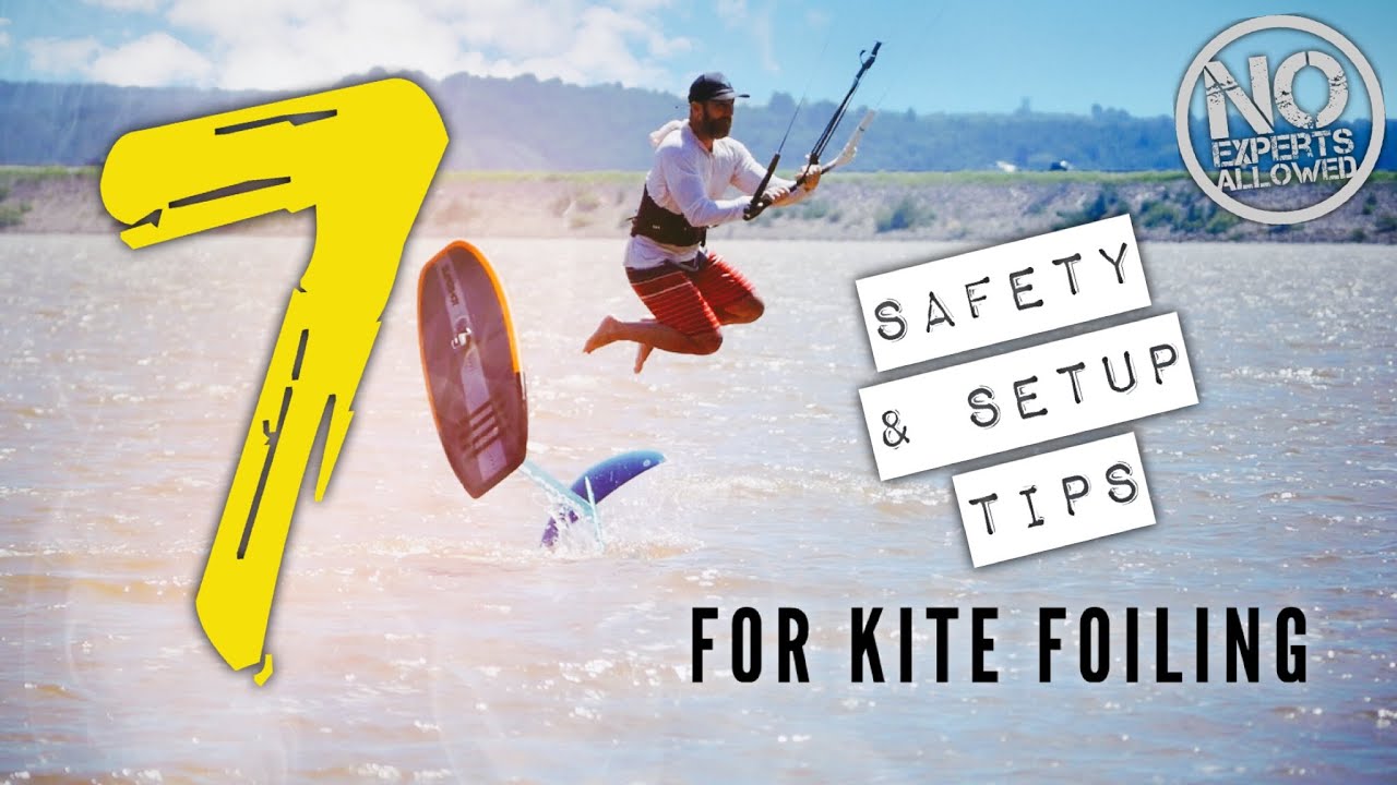 7 Kite Hydrofoil Setup & Safety Tips (For Beginner)