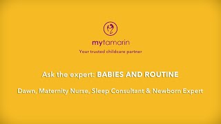 Ask the Expert (Babies & Routine) by best nanny agency in UK | myTamarin childcare