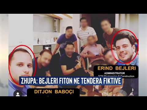 Zhupa: Veliaj i jep tendera shokeve te tij, Bejleri fiton ne tendera fiktive, 450 milione leke...