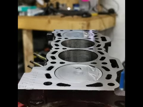 4efte piston and rods install starlet turbo