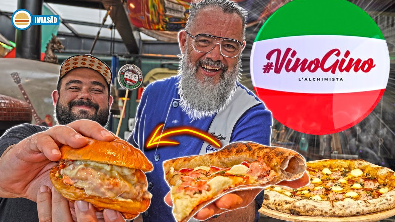 CONHECENDO A TERCEIRA MELHOR PIZZA DO MUNDO - INVASÃO MAVERICK VINOGINO | Hambúrguer Perfeito