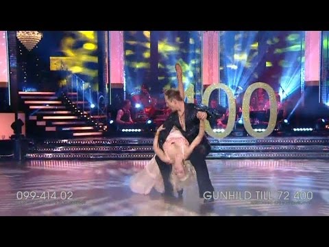 Gunhild Carling och Kristjan Lootus -- paso doble - Let's Dance (TV4)