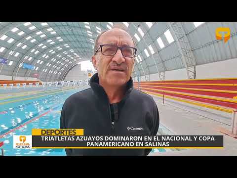 Triatletas azuayos dominaron en el nacional y copa Panamericano en Salinas