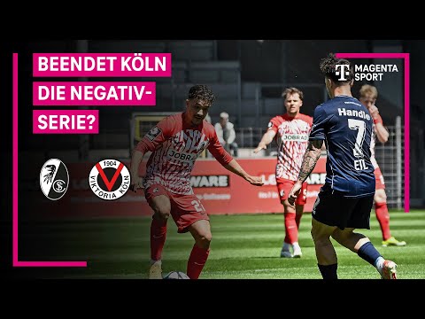 Sport-Club Freiburg II — FC Viktoria Köln, Highlights mit Live-Kommentar | 3. Liga | MAGENTA SPORT