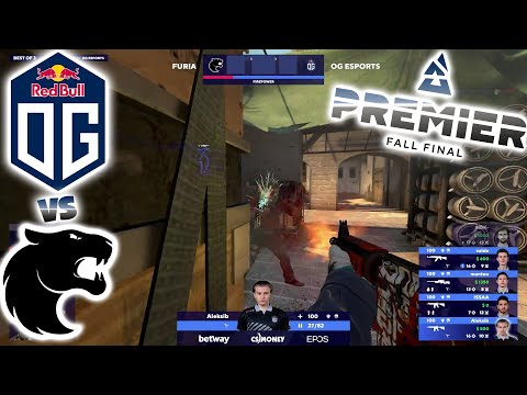 Aleksib ON FIRE!! OG vs FURIA * Mirage - BLAST Premier Fall 2020 Finals