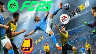 Fifa 15 Psvita ဂိမ်းကို FC 25 MOD ဖိုင်ထည့်ဆော့နည်း✅💯