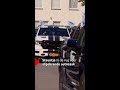 Lange rij Dodge RAM's om eigenaar autozaak hart onder de riem te steken | #Shorts