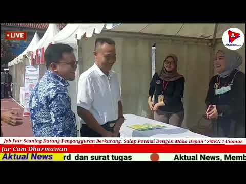 JOB FAIR SCANING DATANG PENGANGGURAN BERKURANG, SULAP POTENS