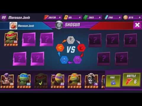 Batalla pvp tmnt leyendas