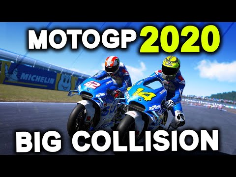 WE CLASH AGAIN WITH DOVI! | MotoGP 2020 Career Mode Part 16 (MotoGP 2020 Game Mod)