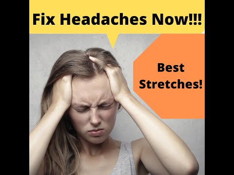 Headache and Migraine Relief Now!!! {3 Easy Physiotherapy Exercises}