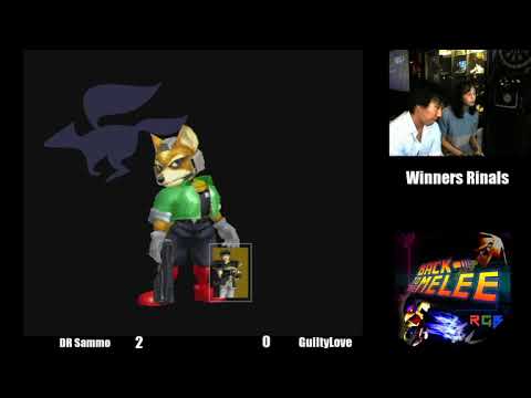 백투더 밀리 Back to the Melee 2 | DR Sammo (Fox) vs GuiltyLove (Marth) | Winners Finals