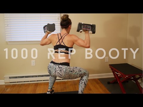 1000 Rep Lower Body Challenge by Daniela