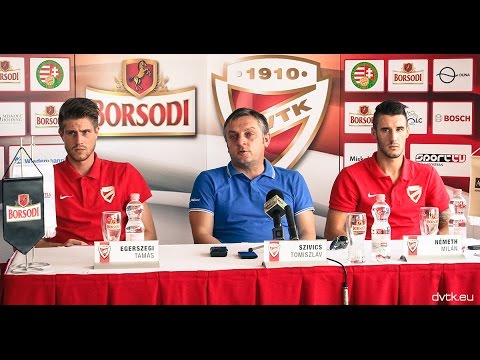 2014. augusztus 2. Az Újpest FC - DVTK mérkőzés előtt