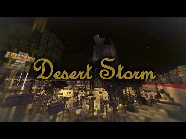[Epic PvP Adventure Map] Desert Storm Minecraft Map
