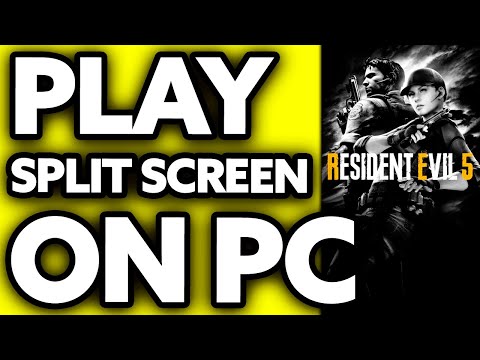 How To Play Resident Evil 5 Split Screen PC (Very EASY!)