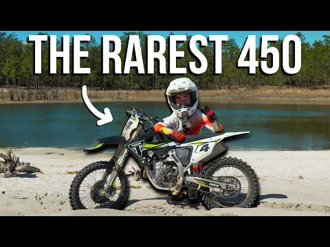 I Got to Ride the MOST RARE 450 Dirtbike!