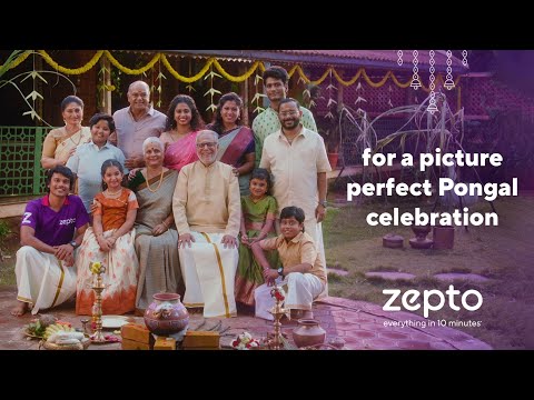Zepto shines as the unsung hero of a family's cherished Pongal moments