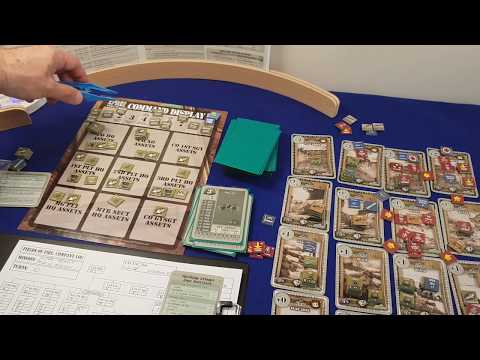 Corrected GMT's Fields of Fire 2 Playthrough Peleliu Mission 1: Initial Assault Turn 9