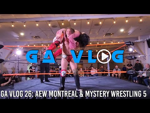 G-A Vlog 25 Seaway Valley Wrestling & Mystery Wrestling 4 - Su Yung , Joey Janella , Gringo Loco