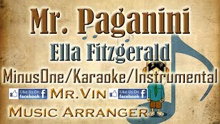 Mr. Paganini - Ella Fitzgerald (Patti Austin) - MinusOne/Karaoke/Instrumental HQ