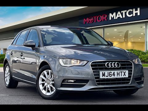 Used 2014 Audi A3 1.4 TFSI SE Sportback S Tronic at Chester | Motor Match Used Cars for Sale