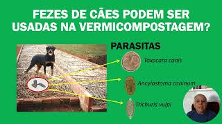 RISCOS ASSOCIADOS AO USO INADEQUADO DE FEZES CANINAS NA COMPOSTAGEM OU NA MINHOCULTURA